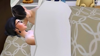 Young Asian Man Watches Porn And Masturbates, Then Secretly Visits His Sister'S Room
