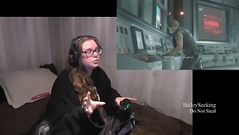 Playthrough Of Resident Evil 2 With A Striptease In Part 16