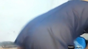 Anal Pleasure And Pain: Watching My Lonely Comadre Enjoy It In The Ass
