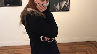 Exploring Sexual Pleasure With A Vibrator In A Museum Setting